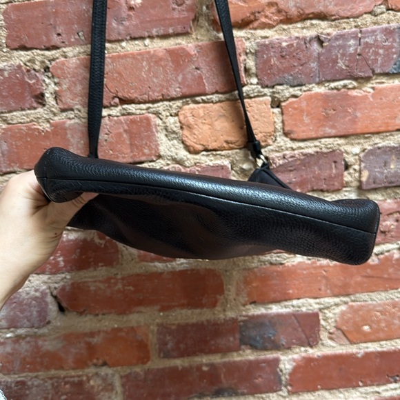 Coach leather crossbody purse, black - Picture 12 of 14